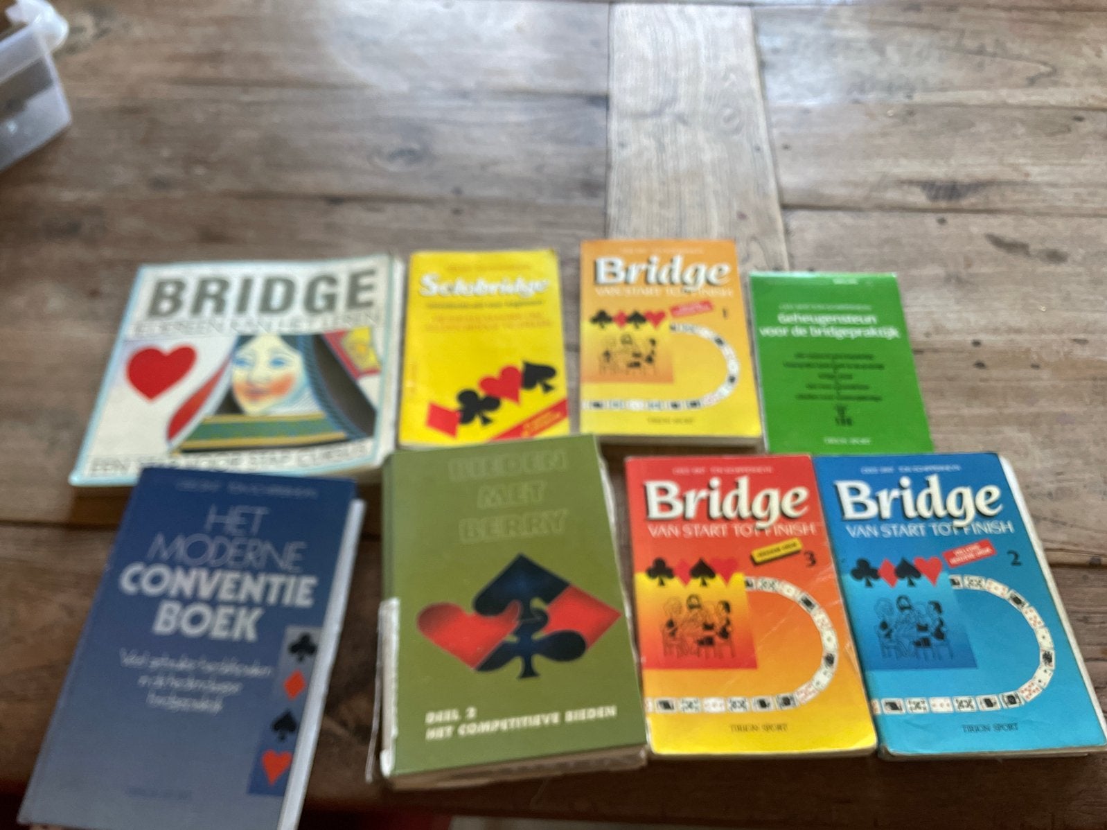 Diverse Bridge Boeken - Leer en Verbeter je Spel, Hobby en Vrije tijd, Ophalen of Verzenden, Gebruikt, Overige typen