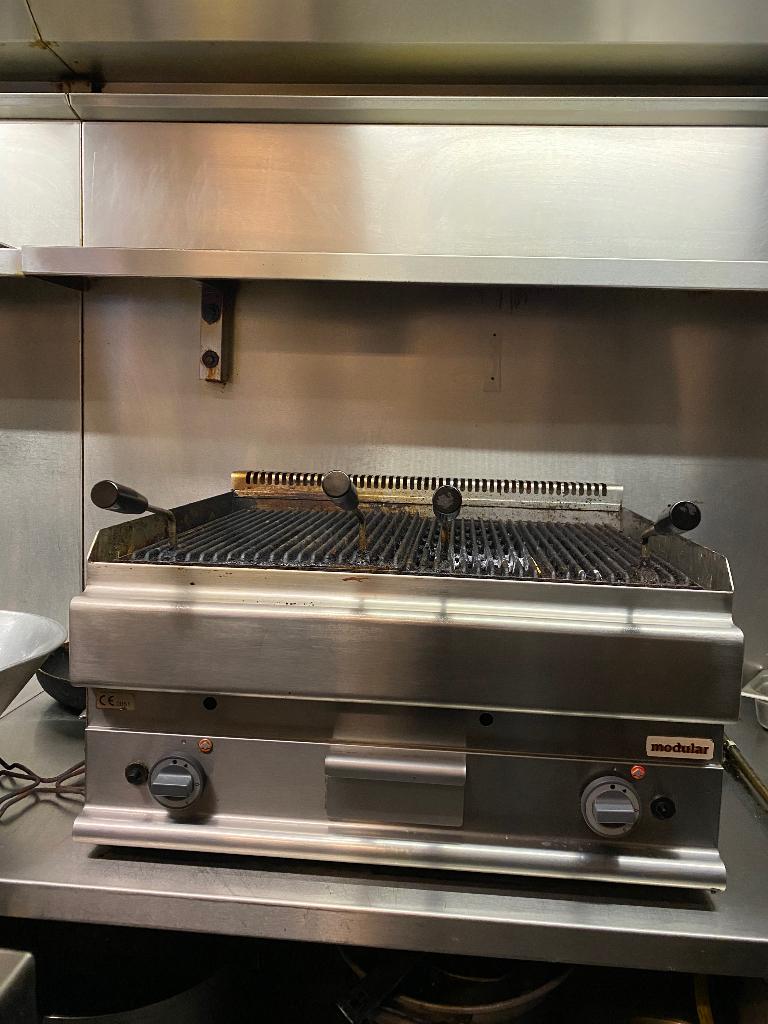 Lavasteengrill, Ophalen of Verzenden, Zo goed als nieuw, Overige formaten