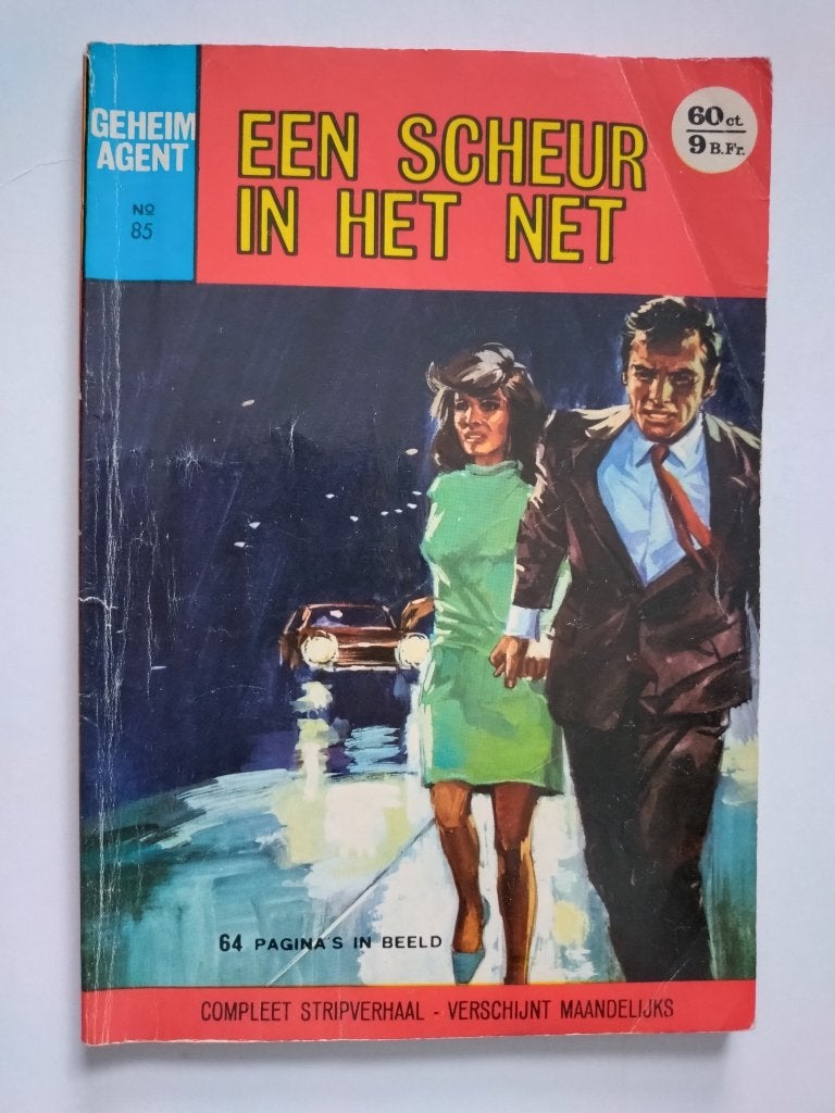 GEHEIM AGENT 85 - EEN SCHEUR IN HET NET, Gelezen, Diverse, Eén stripboek, Ophalen of Verzenden