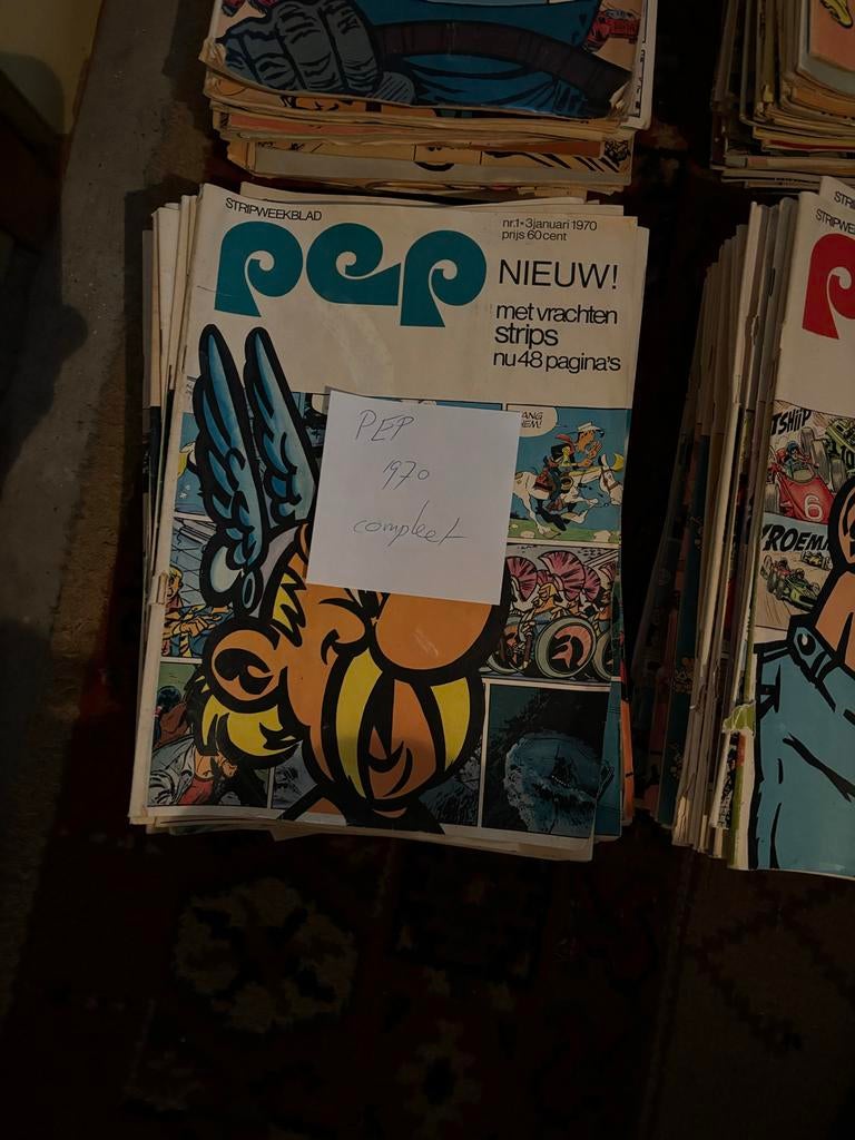 Pep jaargang 1970 compleet - Zeldzame stripweekbladen, Verzenden, 1960 tot 1980, Nederland, Tijdschrift