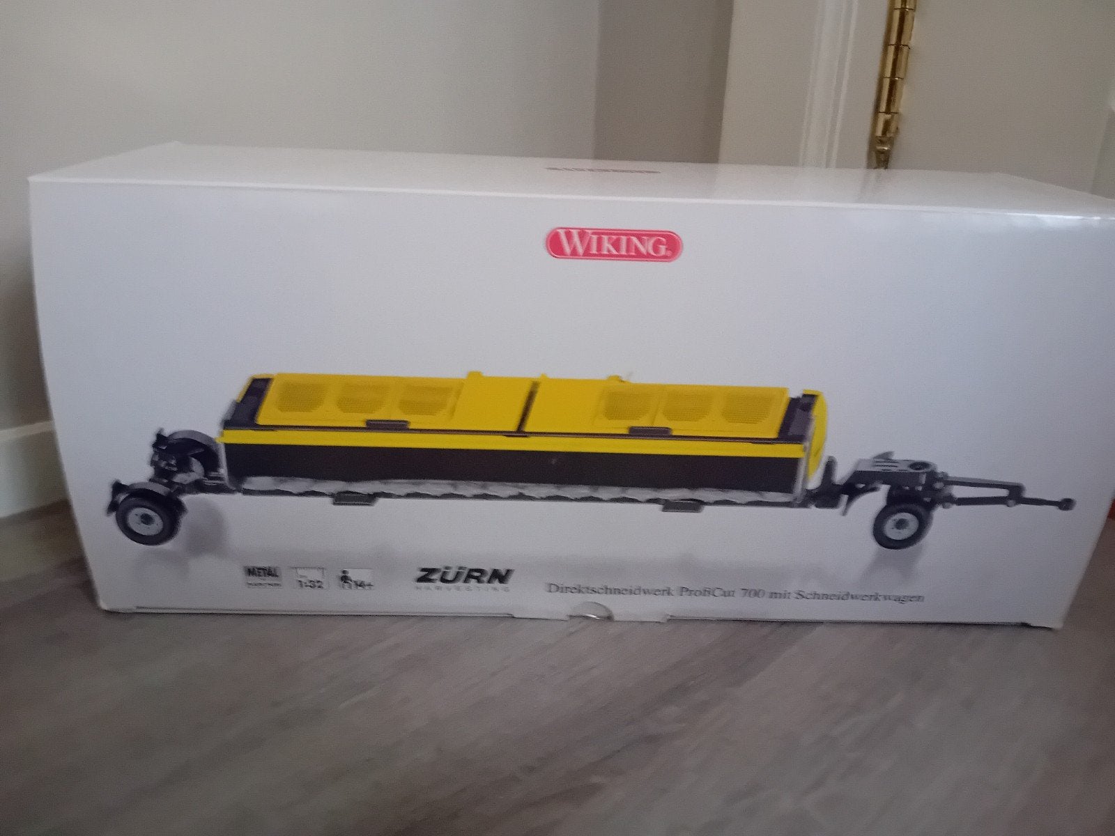 zurn proficut 700 maaibord wiking 1 32, Hobby en Vrije tijd, Modelauto's | 1:32, Ophalen of Verzenden, Nieuw, Tractor of Landbouw