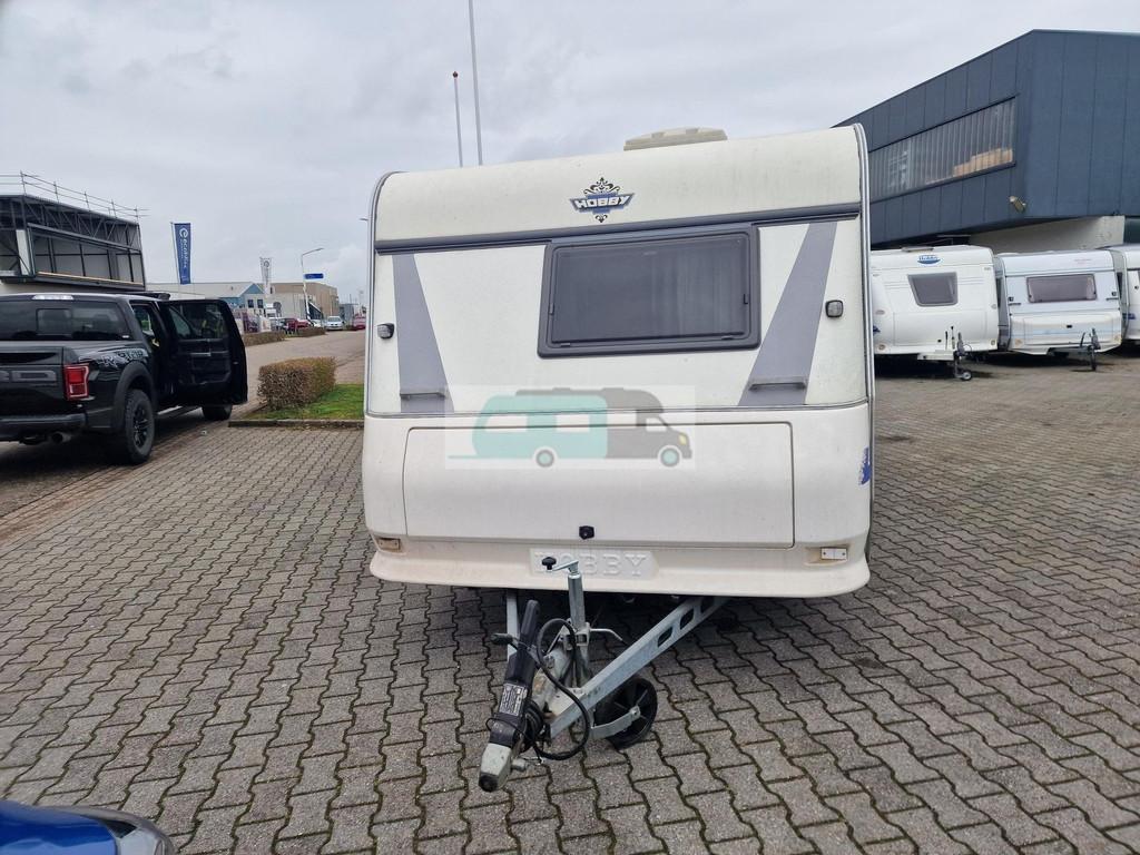 Hobby exclusive 440 Frans bed (bj 2000), Caravans en Kamperen, Hobby, Bedrijf, Tot en met 3, Schokbreker
