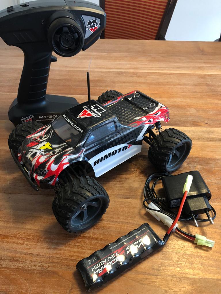 Himoto race auto, helemaal compleet, rijdt 40 km/u! 4wd, Hobby en Vrije tijd, Modelbouw | Radiografisch | Auto's, Elektro, Auto offroad