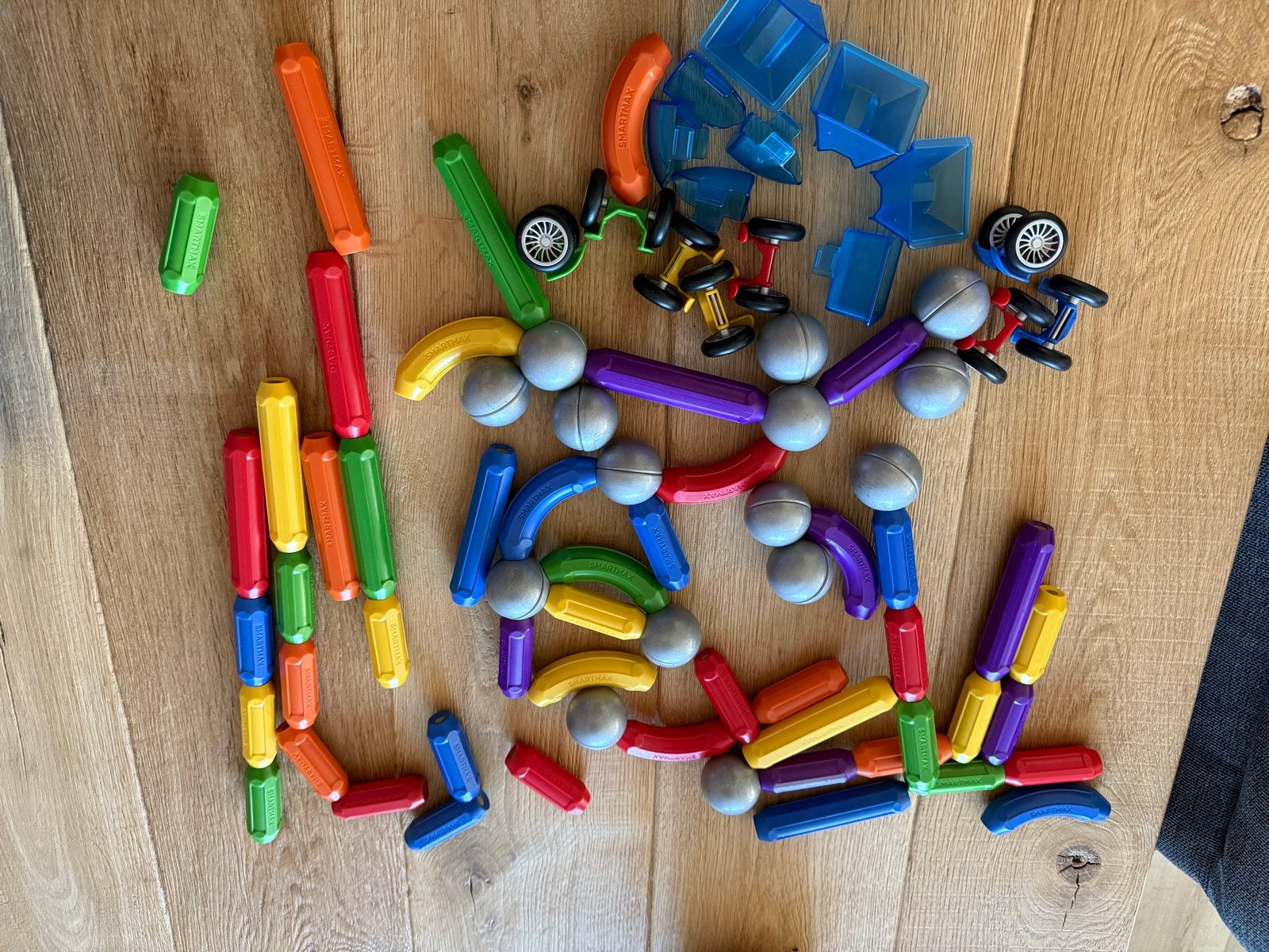 SmartMax Blue 42 + extra uitbreiding! Magnetisch speelgoed, Ophalen of Verzenden, Zo goed als nieuw, Overige merken