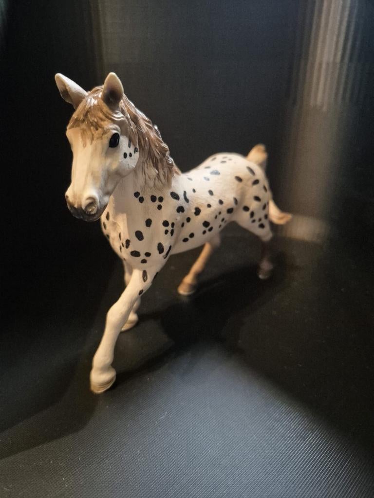 Schleich Appaloosa Veulen Speelfiguur, Ophalen of Verzenden, Zo goed als nieuw, Jongen of Meisje