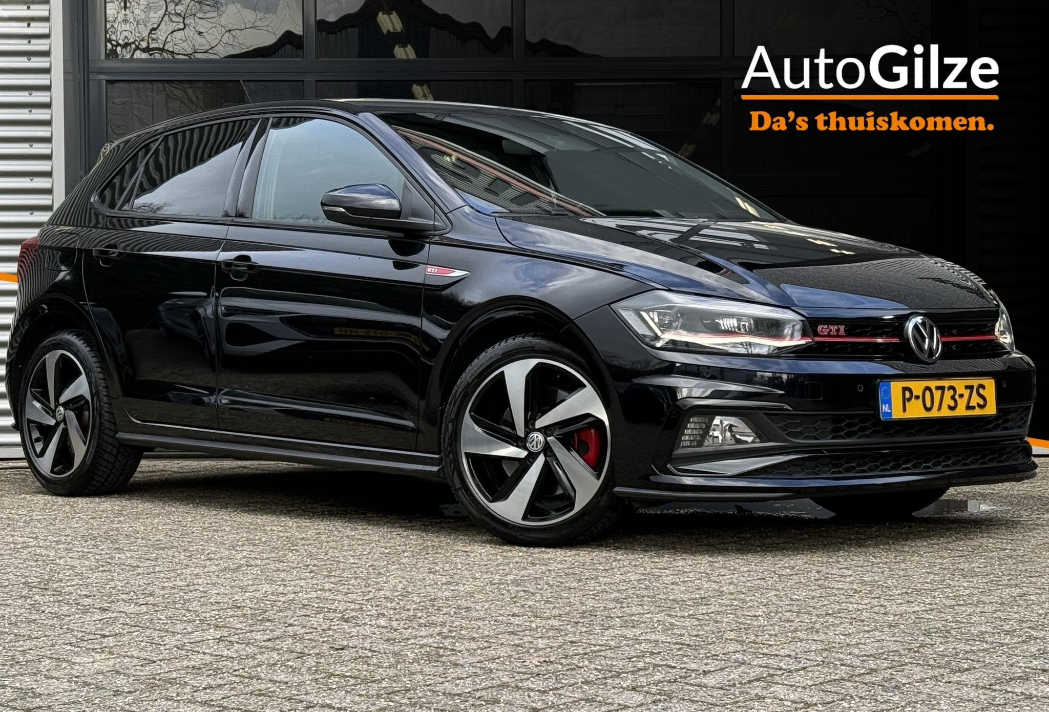 Volkswagen Polo 2.0 TSI GTI l Automaat l Apple Carplay l PDC, Auto's, Stof, Gebruikt, 4 cilinders, 1984 cc