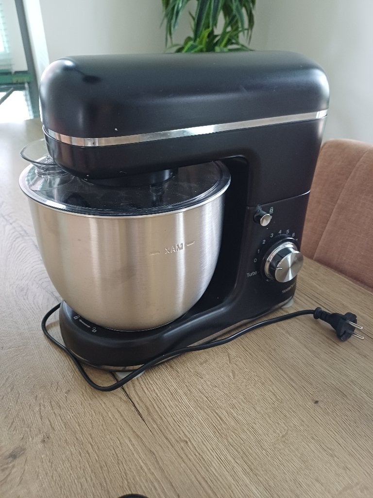Silvercrest keukenmachine 5 Liter, Ophalen, 4 liter of meer, Gebruikt, 3 snelheden of meer