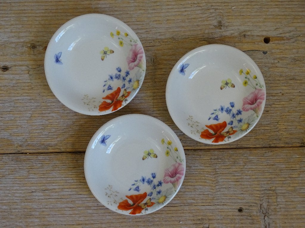 3x Theetip, Janneke Brinkman WILDE BLOEMEN, zomer, als nieuw, Overige merken, Overige typen, Ophalen of Verzenden, Zo goed als nieuw