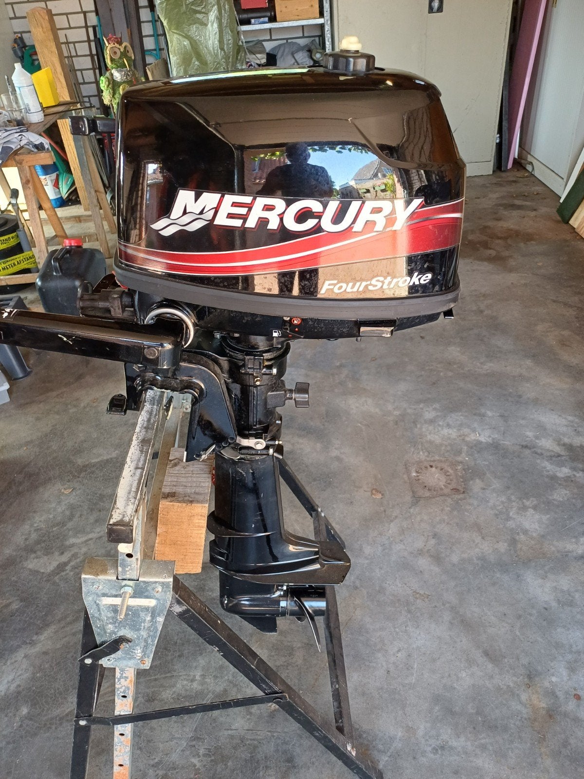 Buitenboord motor Mercury, Ophalen, Zo goed als nieuw, Benzine, 5 tot 10 pk
