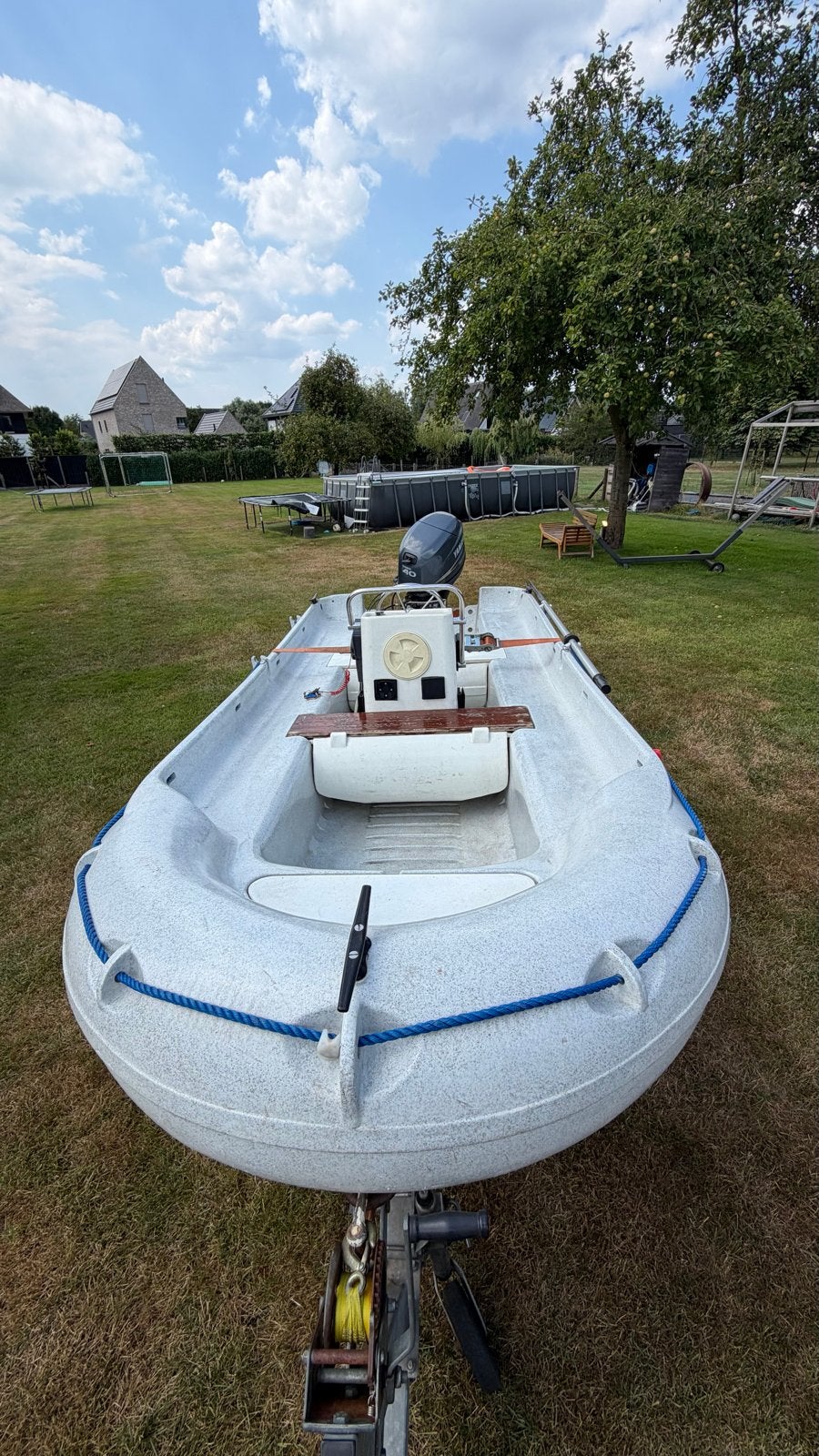 Een BOM 4m Whaly met 40pk Yamaha 4-takt en trailer0618945604, Ophalen, Polyester/glasvezel, Overige merken, Gebruikt