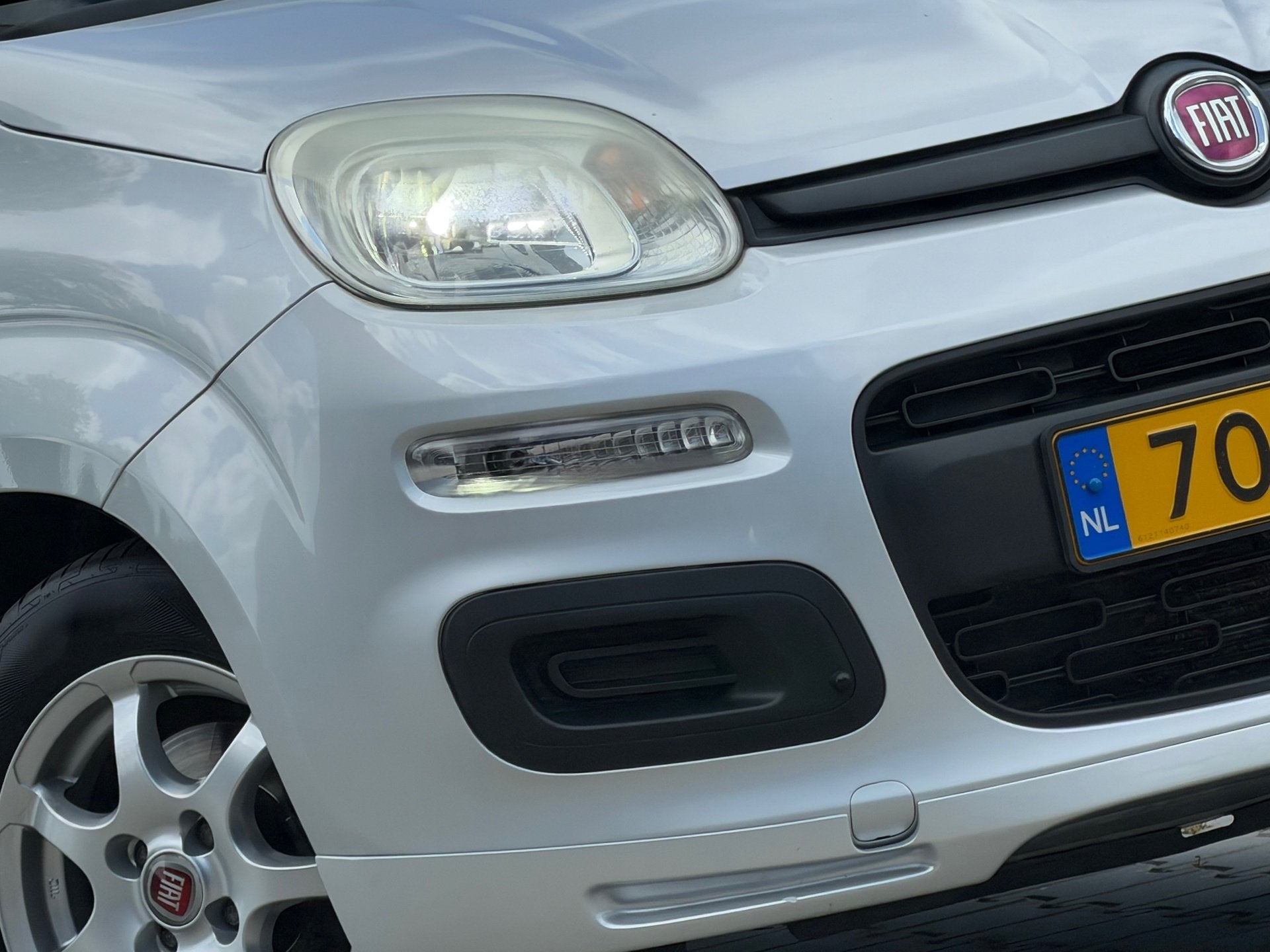 Fiat Panda 0.9 TwinAir Lounge Fiat Panda Lounge | GRIS ARGEN, Auto's, Euro 5, Stof, Gebruikt, 31 €/maand