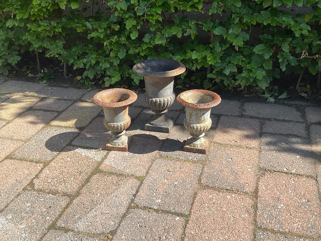 Franse potten tuin, Tuin en Terras, Ophalen, Gebruikt