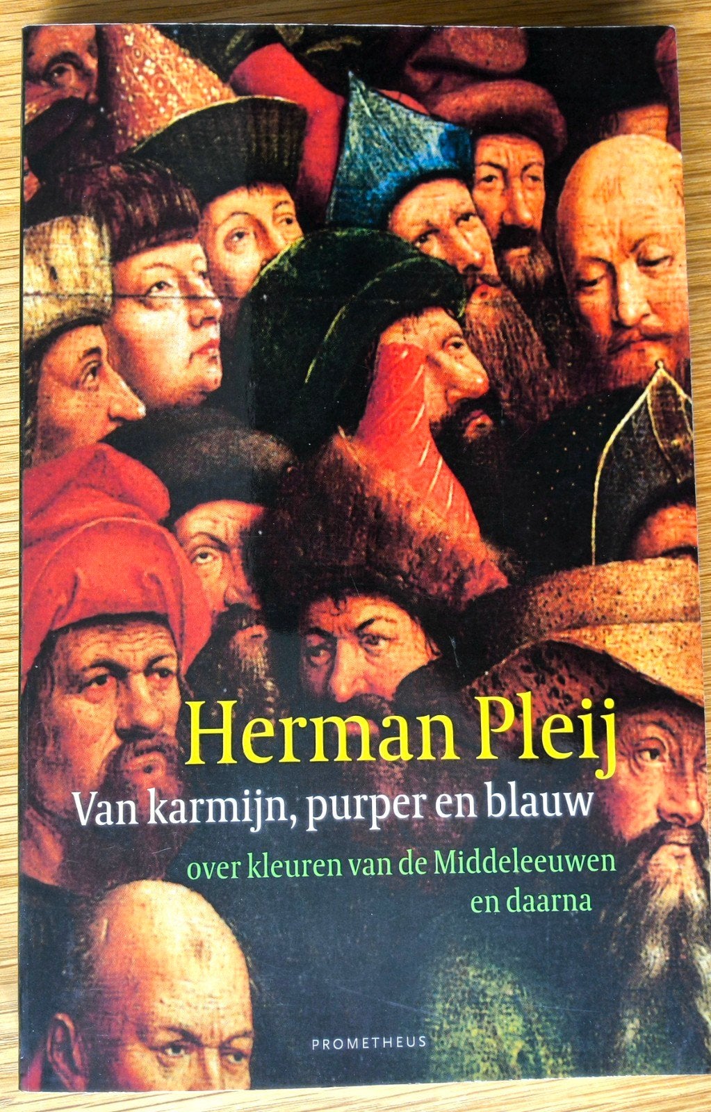 Herman Pleij - Van karmijn, purper en blauw., Ophalen of Verzenden, Zo goed als nieuw, Herman Pleij