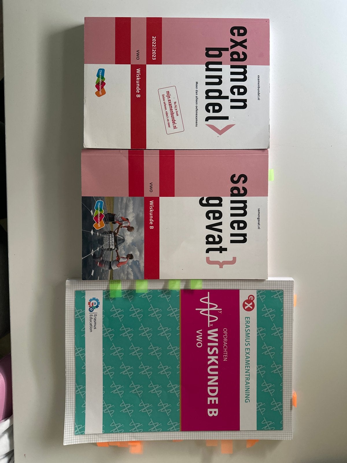 Examenbundel, Samengevat & Examentraining Wiskunde B VWO, Ophalen of Verzenden, Beta, Zo goed als nieuw