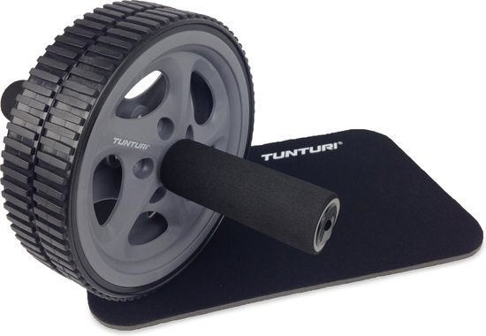Tunturi Dubbele Ab Roller Ab Wheel Buikspiertrainer (nieuw), Sport en Fitness, Fitnessmaterialen, Tunturi, Sport, Nieuw, Buikspierwiel