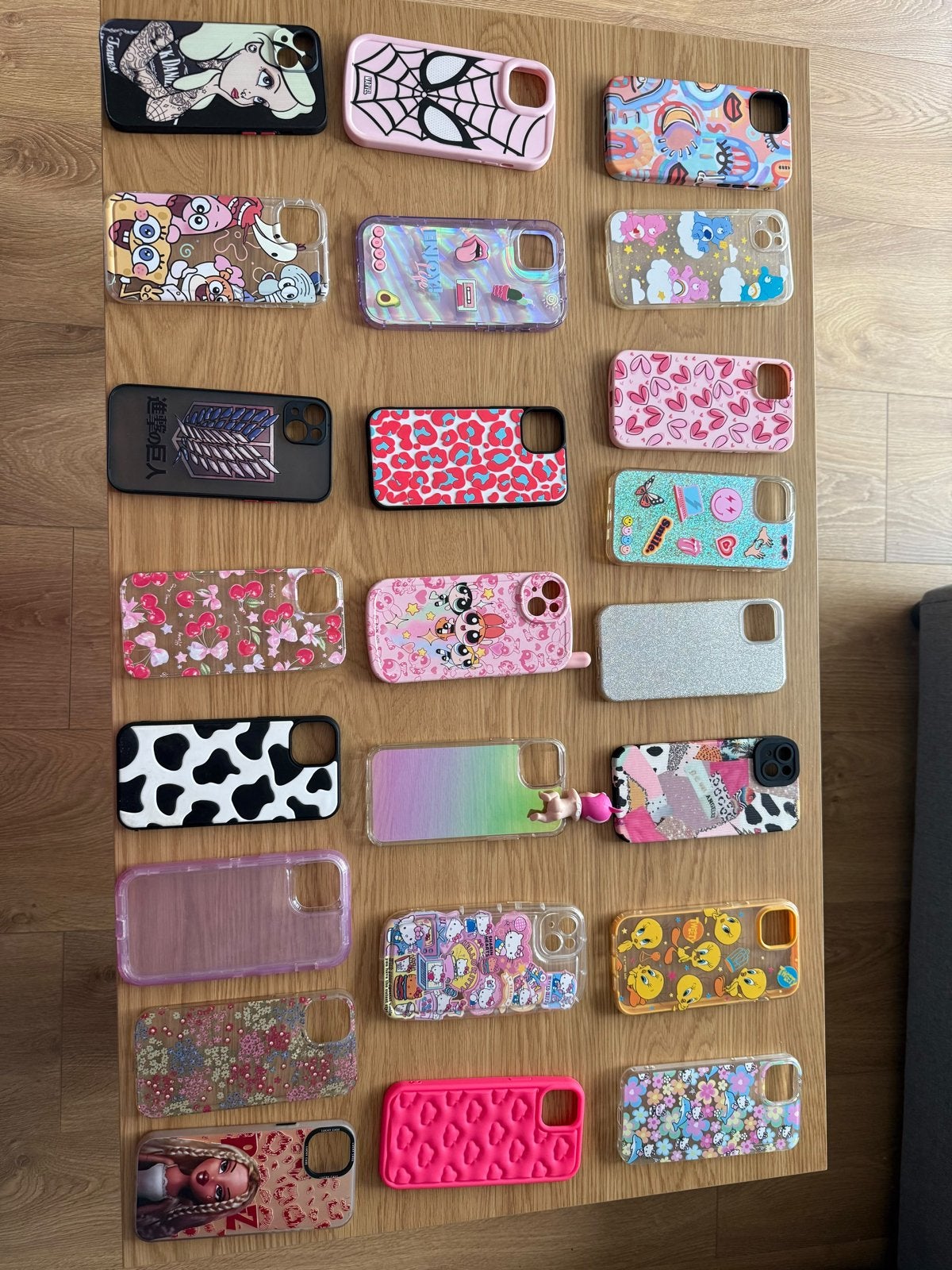 Diverse iPhone 15 Plus hoesjes - gebruikt, Telecommunicatie, Kunststof, Gebruikt, Overige merken, Hoesje of Tasje