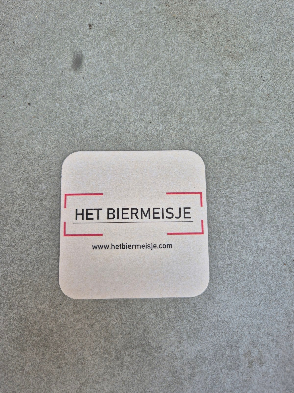 Het Biermeisje bierviltje, Ophalen of Verzenden, Overige merken