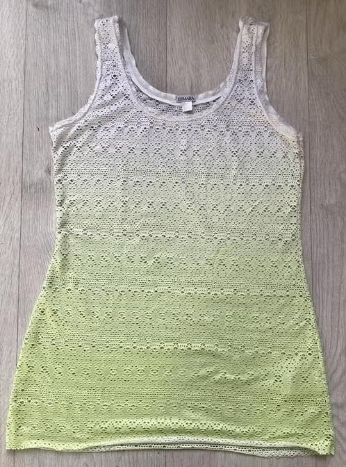 top maat L van Esmara, Kleding | Dames, Tops, Wit, Maat 42/44 (L), Zo goed als nieuw, Zonder mouw