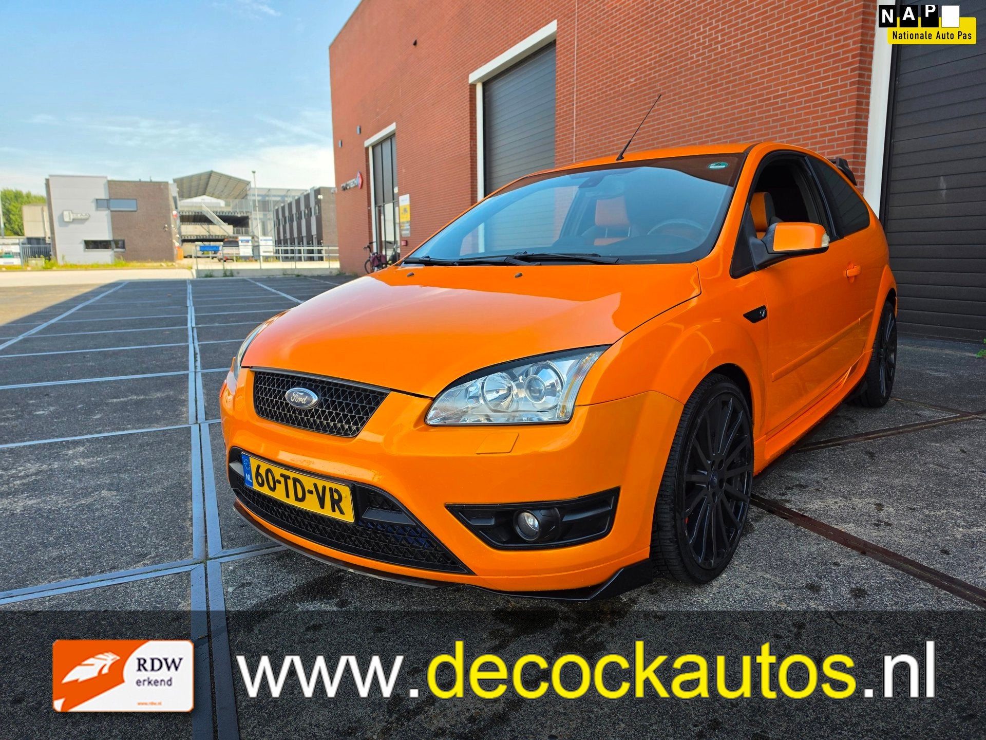 Ford Focus 2.5-20V ST, Auto's, Ford, Gebruikt, Overige kleuren, 2521 cc, Bedrijf