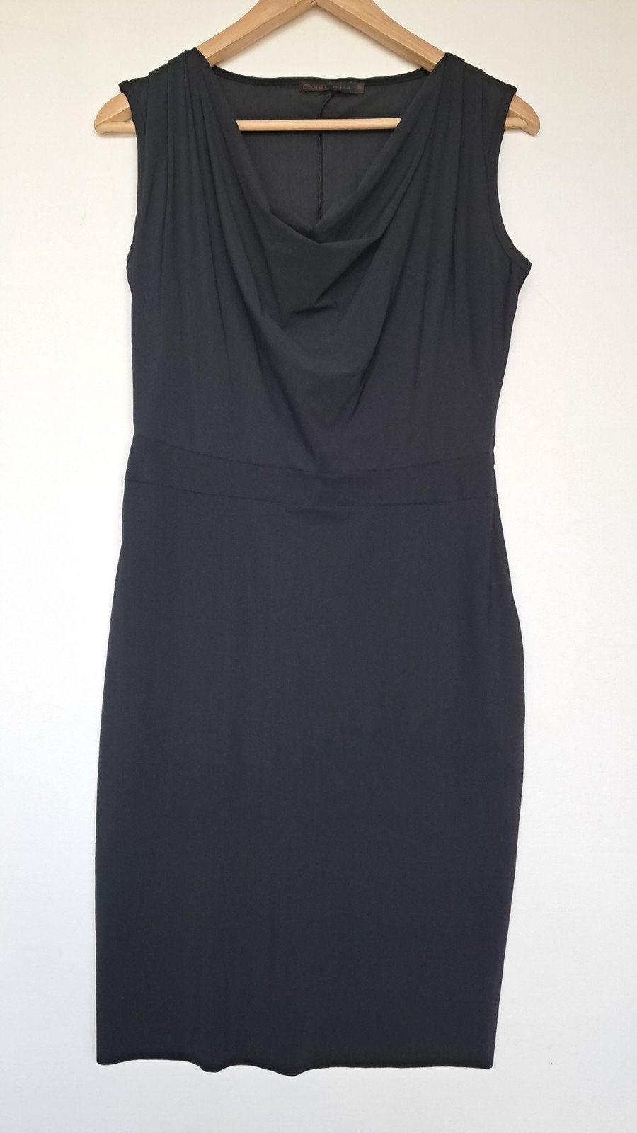 Corel jurk zwart maat 38 boven de knie lbd, Zwart, Ophalen of Verzenden, Zo goed als nieuw, Boven de knie