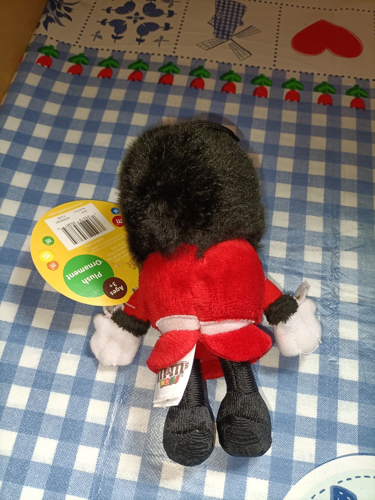 M&M London Palace Royal Guard knuffel 17 cm, Ophalen of Verzenden, Zo goed als nieuw, Overige typen
