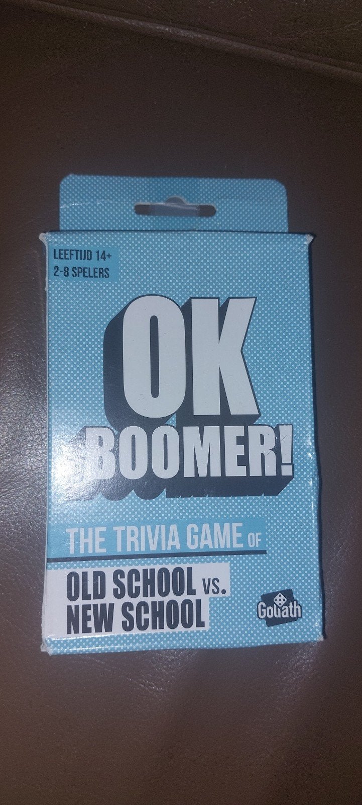 OK Boomer! The Trivia Game - Nieuw in seal, Drie of vier spelers, Ophalen of Verzenden, Nieuw, Goliath