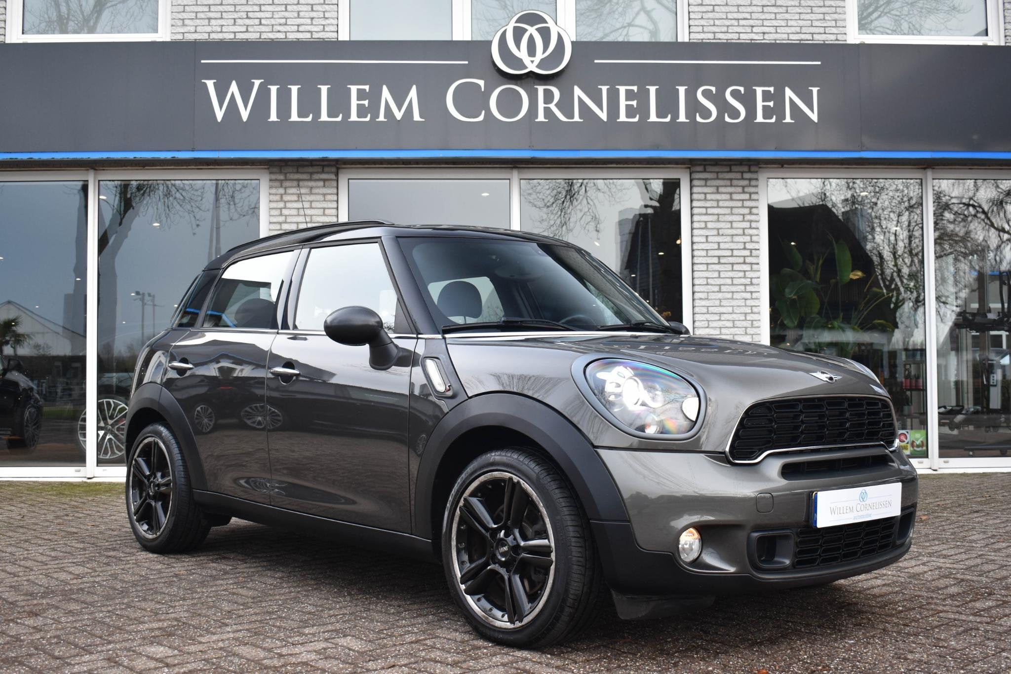MINI Countryman 1.6 Cooper S Chili Leder Navi Stoelverwarmin, Auto's, Euro 5, Gebruikt, Zwart, 4 stoelen