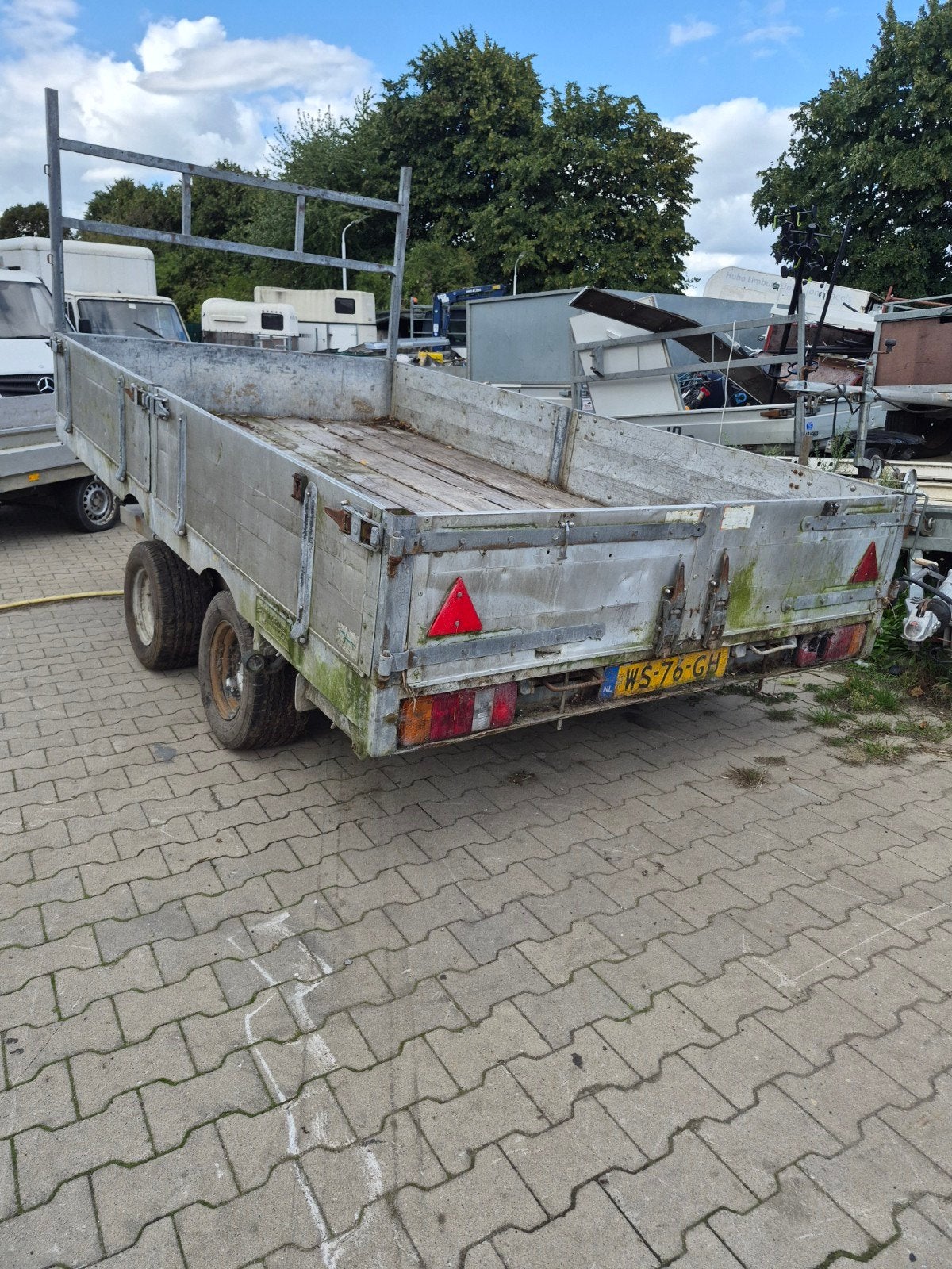 Veldhuis kieper opknapper - elektrische kieper, Auto diversen, Aanhangers en Bagagewagens, Ophalen of Verzenden