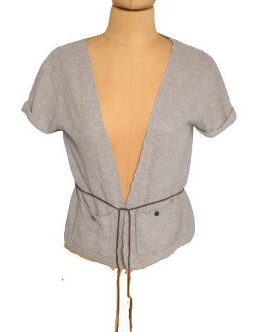 Maison Scotch vestje, wol/alpaca-mix top, vest, Mt. XS, Verzenden, Beige, Maison Scotch, Zo goed als nieuw