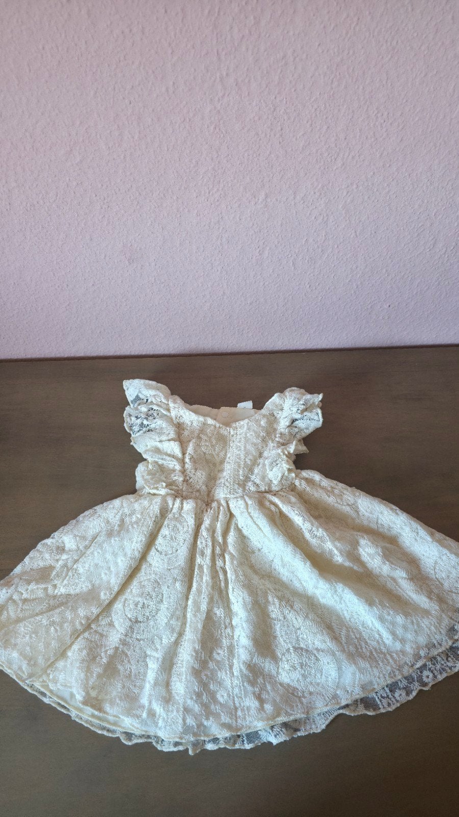 Prachtige kanten jurk voor baby meisjes 6-9 maanden, Ophalen of Verzenden, Nieuw, Onbekend, Meisje
