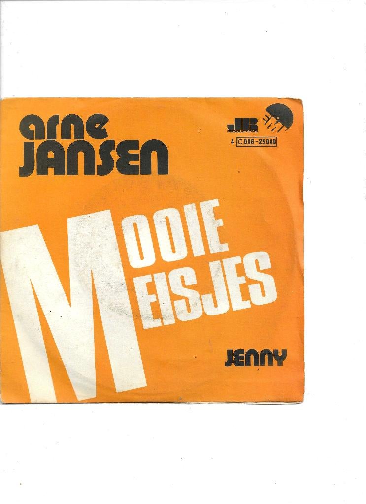 Single Arne Jansen - Mooie Meisjes, Ophalen of Verzenden, Gebruikt, Nederlandstalig