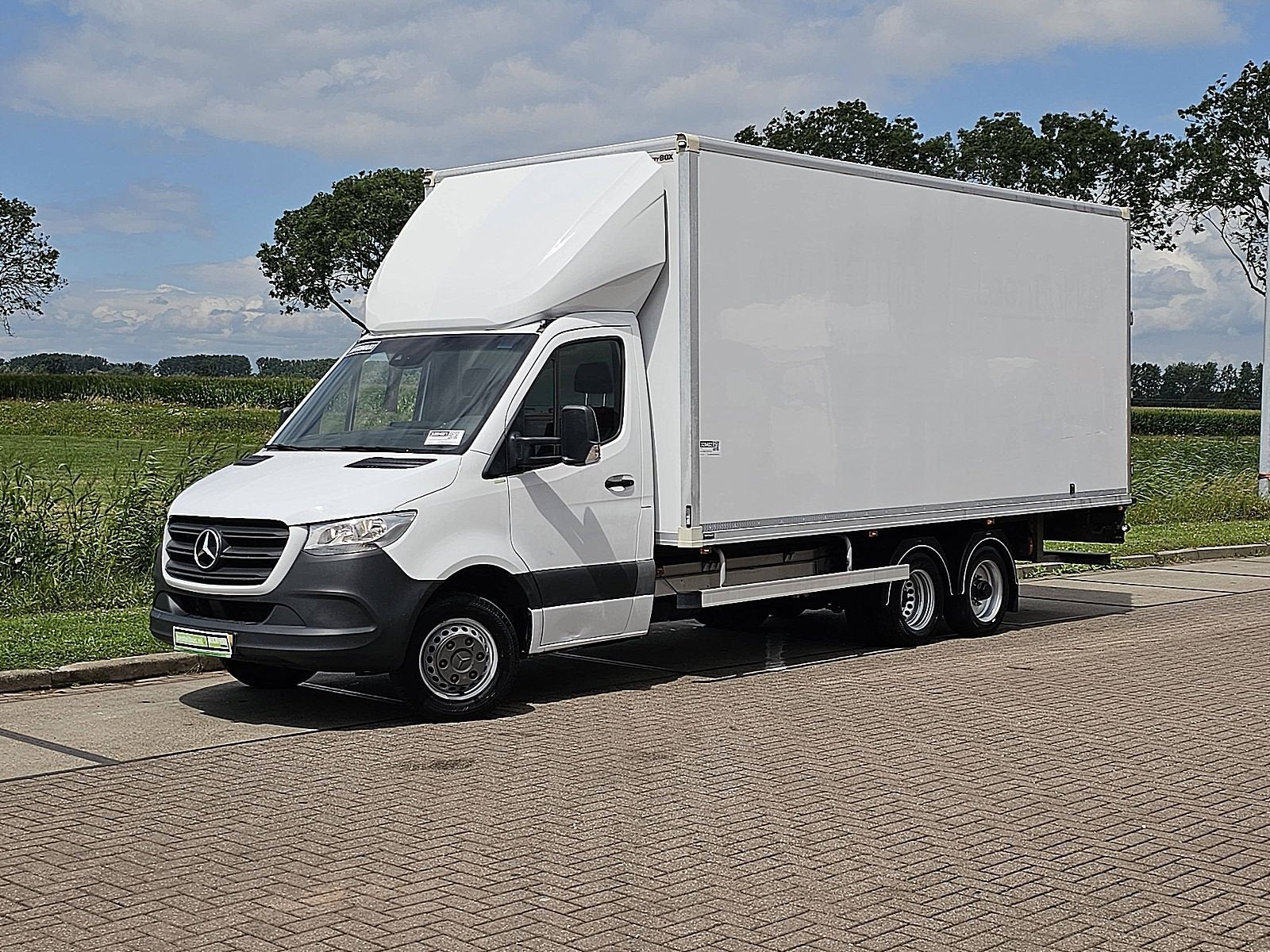 MERCEDES-BENZ SPRINTER 515 ac automaat euro6, Automaat, Gebruikt, Euro 6, Wit