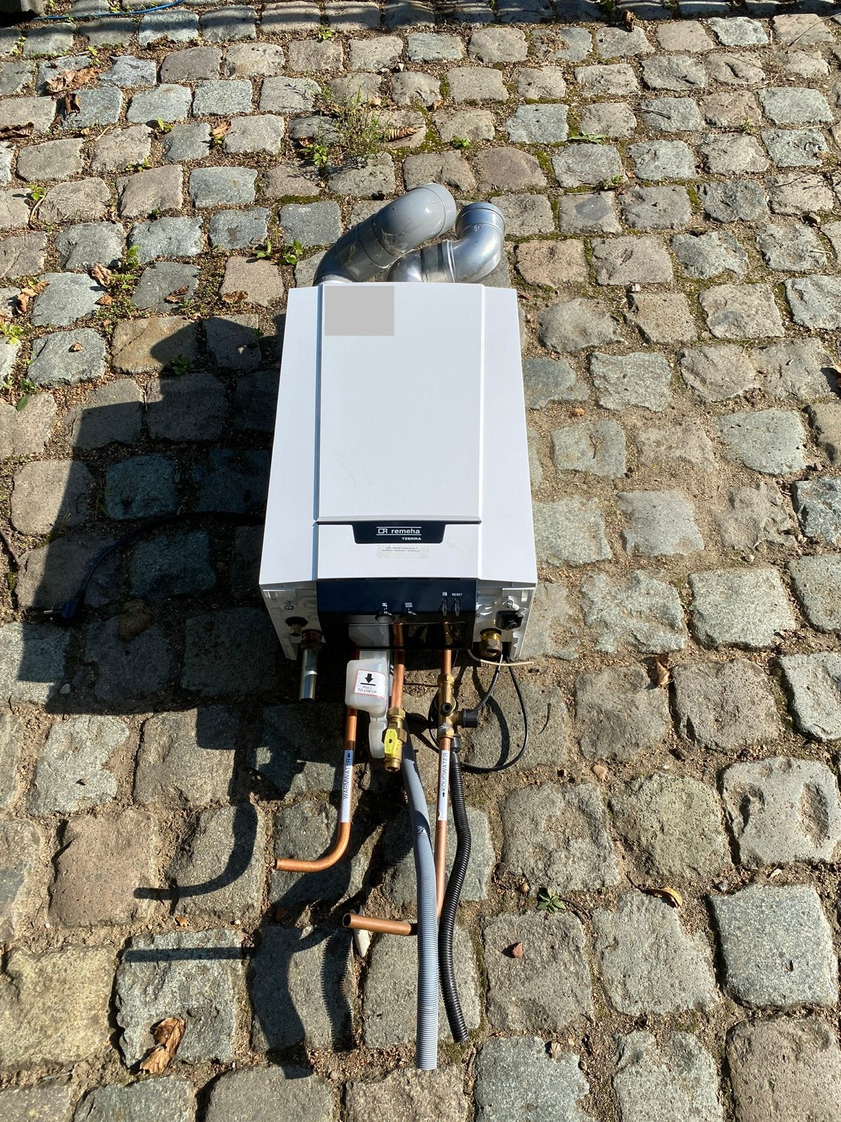 Remeha Tzerra M 28c Plus CCS CV-ketel uit 2015, Ophalen, Gebruikt