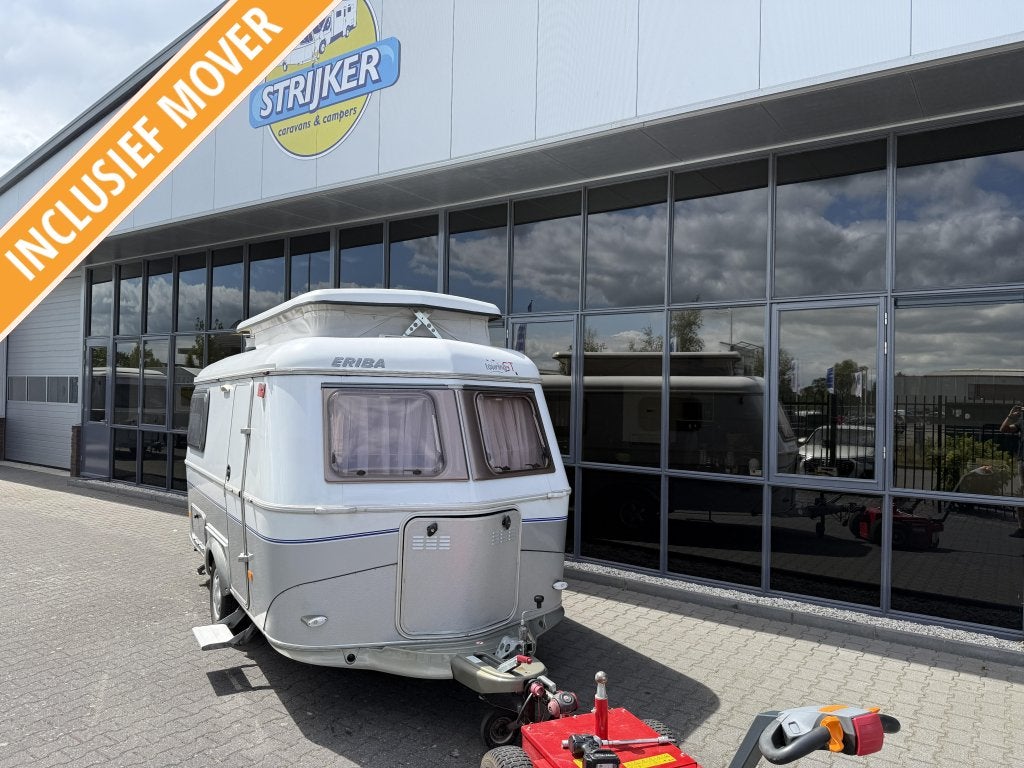 Eriba Touring Triton 410 GT Langslaper + Zit 780KG ! 1e Eig., Standaardzit, 4 tot 5 meter, Eriba, Overige typen