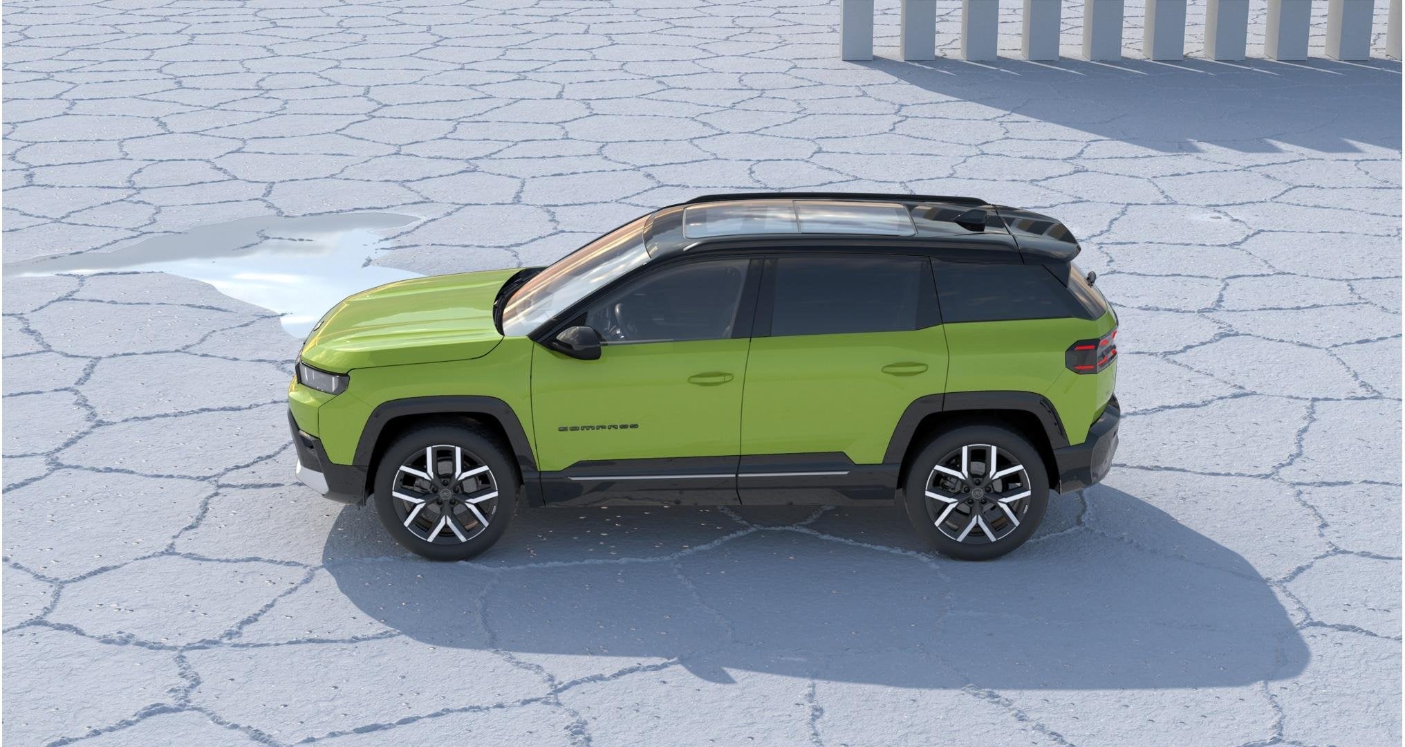 Jeep Compass Altitude 74 kWh | NU TE BESTELLEN | Tot 8 JAAR, Auto's, Jeep, Stof, 213 pk, Parkeersensor, 31 min
