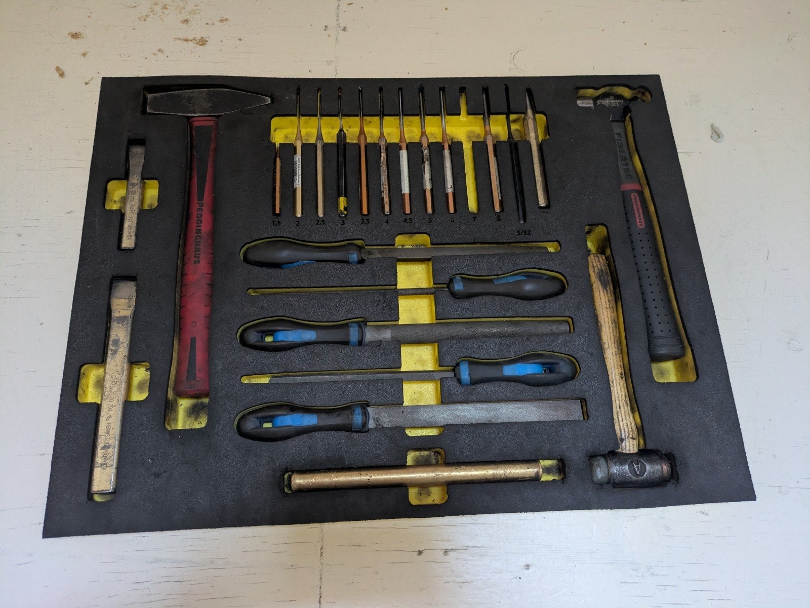 Gedore, Thor, Peddinghaus, Pfero gereedschap set, Ophalen of Verzenden, Gebruikt