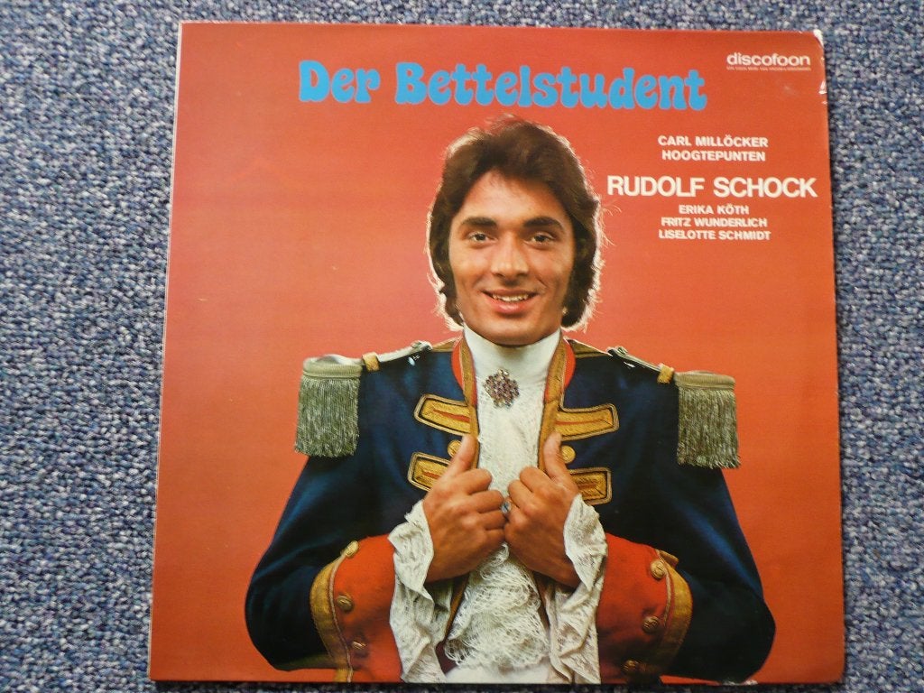 LP Der Bettelstudent- Carl millöcker rudolf schock, Cd's en Dvd's, Vinyl | Klassiek, Ophalen, Gebruikt, Opera of Operette, Romantiek