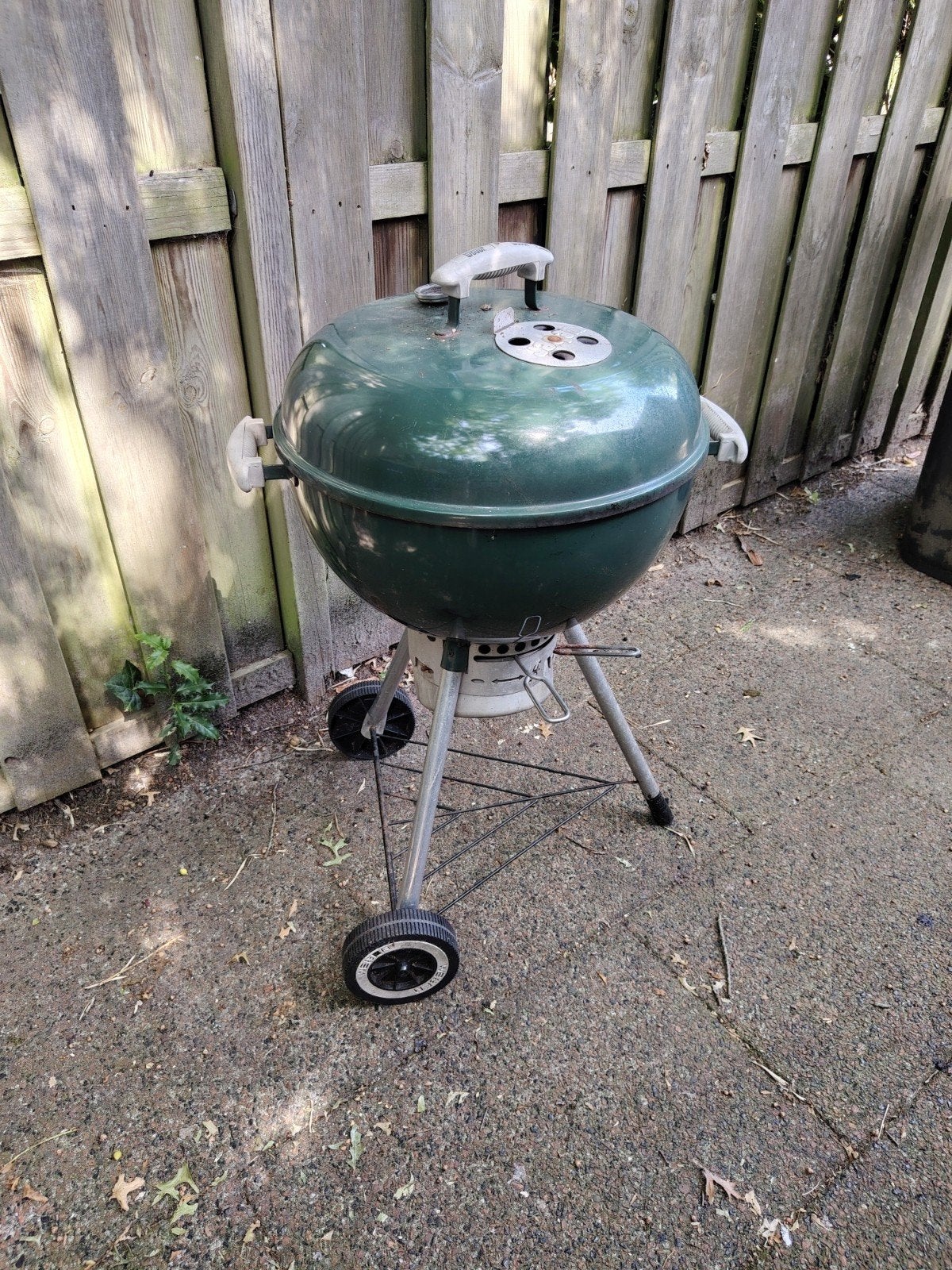 Weber Master Touch BBQ met thermostaat, 47 cm, Ophalen, Gebruikt, Weber