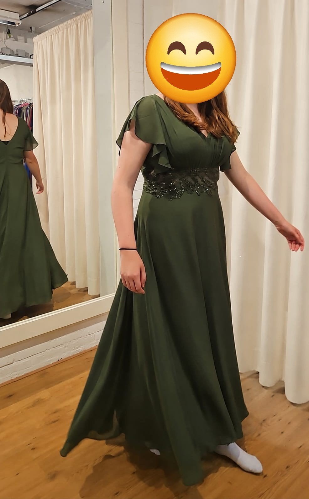 prachtige nieuwe galajurk, Galajurk, Maat 46/48 (XL) of groter, Ophalen of Verzenden, Zo goed als nieuw