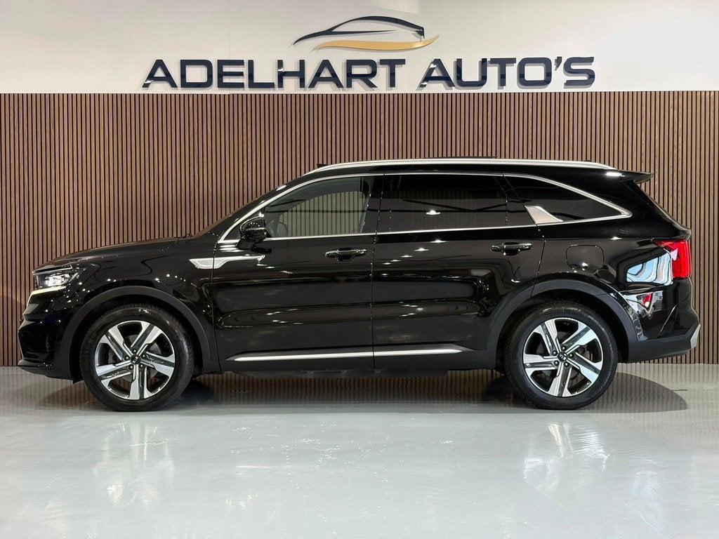 Kia Sorento 1.6 T-GDI Plug-in Hybrid 4WD ExecutiveLine / Pan, Auto's, Kia, Gebruikt, Zwart, 4 cilinders, Zwart