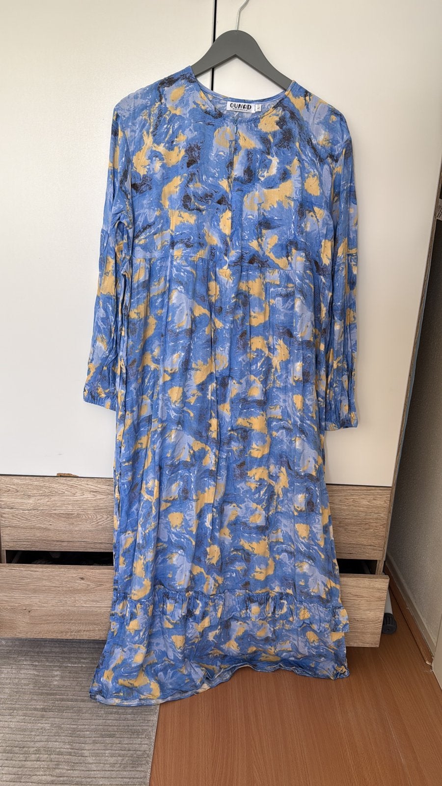 Jurk, Blauw, Maat 42/44 (L), Nieuw, Ophalen of Verzenden