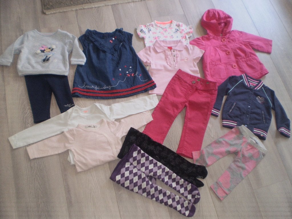 DISNEY/HEMA/ESPRIT/QUAPI e.a. meisjes pakket maat 68, Ophalen, Zo goed als nieuw, Maat 68