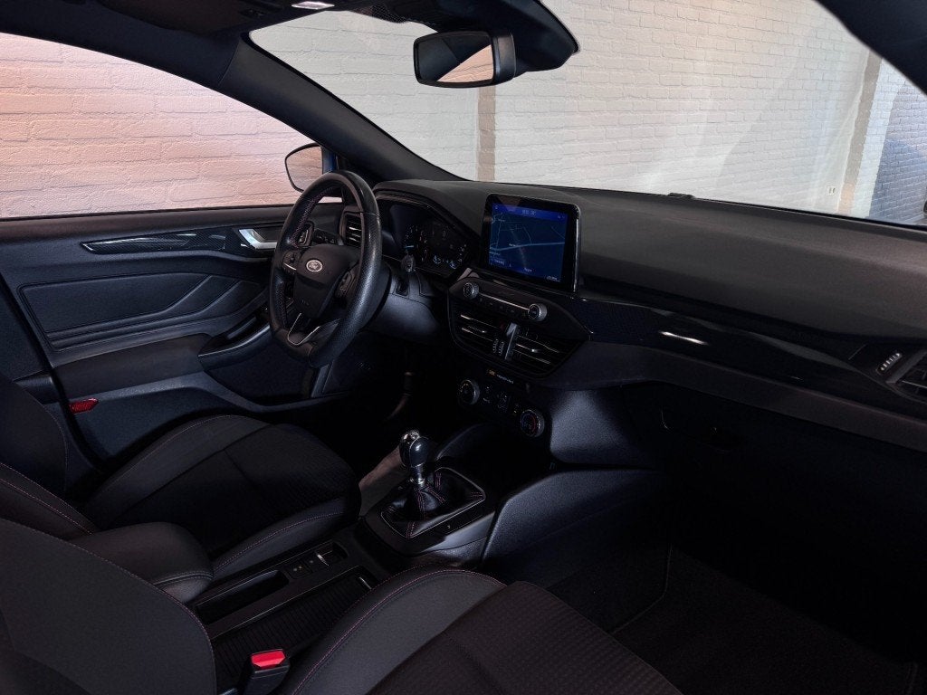 Ford FOCUS 1.0 EcoBoost ST Line Business Trekhaak Navi ACC S, 125 pk, Gebruikt, Met garantie (alle), Blauw
