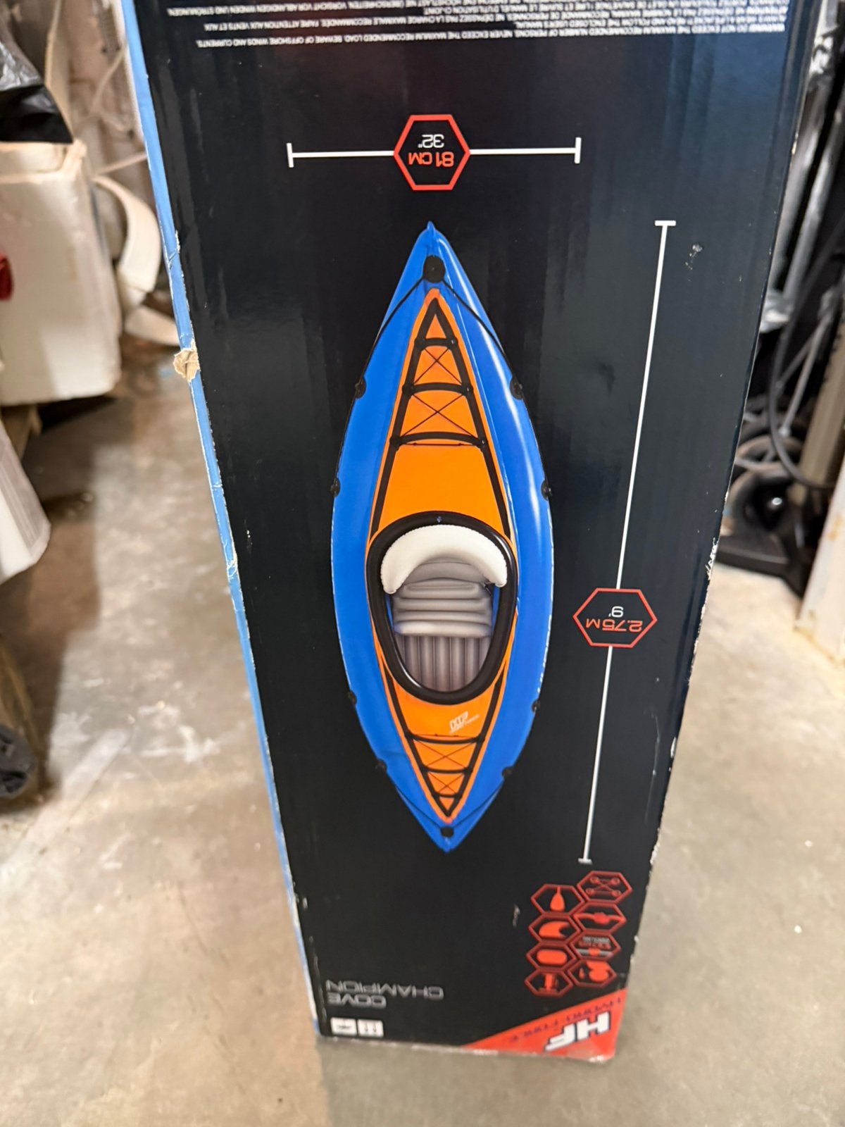 Kajak, Watersport en Boten, Kano's, Ophalen, Eén persoon, Kajak, Zo goed als nieuw