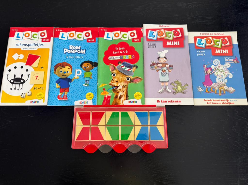 Mini Loco incl 5 boekjes, Ophalen of Verzenden, Zo goed als nieuw