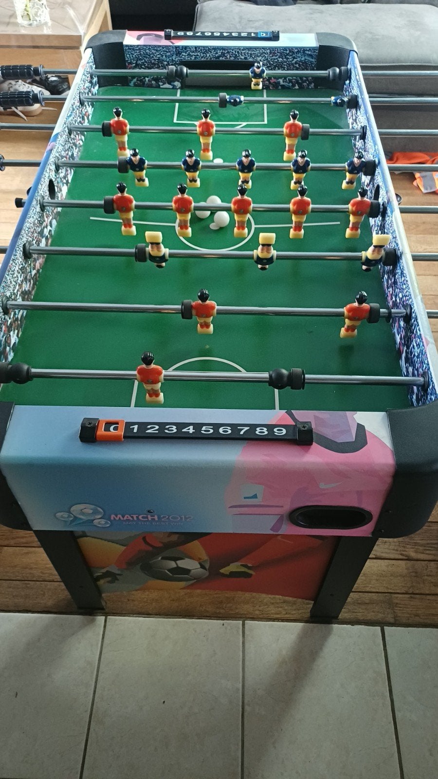Voetbal spel op poten, Een of twee spelers, Ophalen of Verzenden, Zo goed als nieuw
