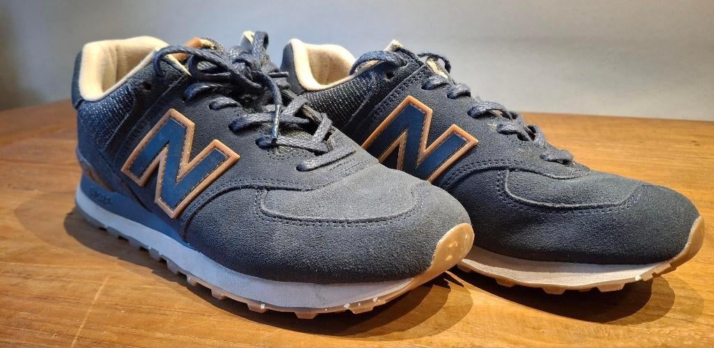 Sneakers  New Balance maat 42 blauw  encap. zgan, Blauw, New Balance, Ophalen of Verzenden, Sneakers of Gympen