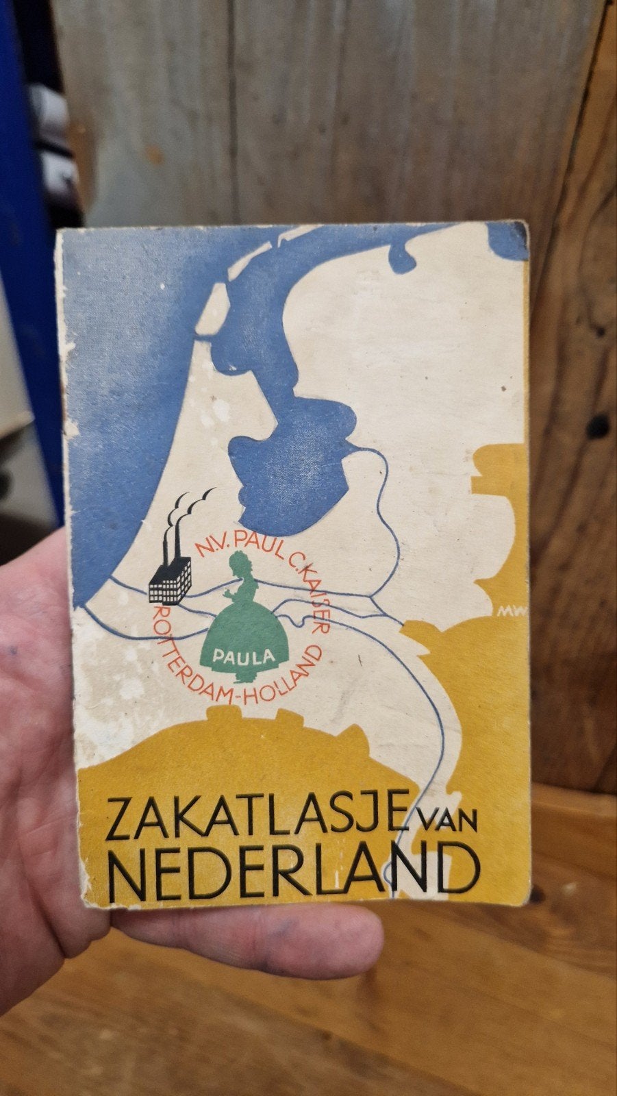zakatlas Paul.C. Kaiser beschuit Rotterdam, Ophalen of Verzenden, Gebruikt, Overige typen