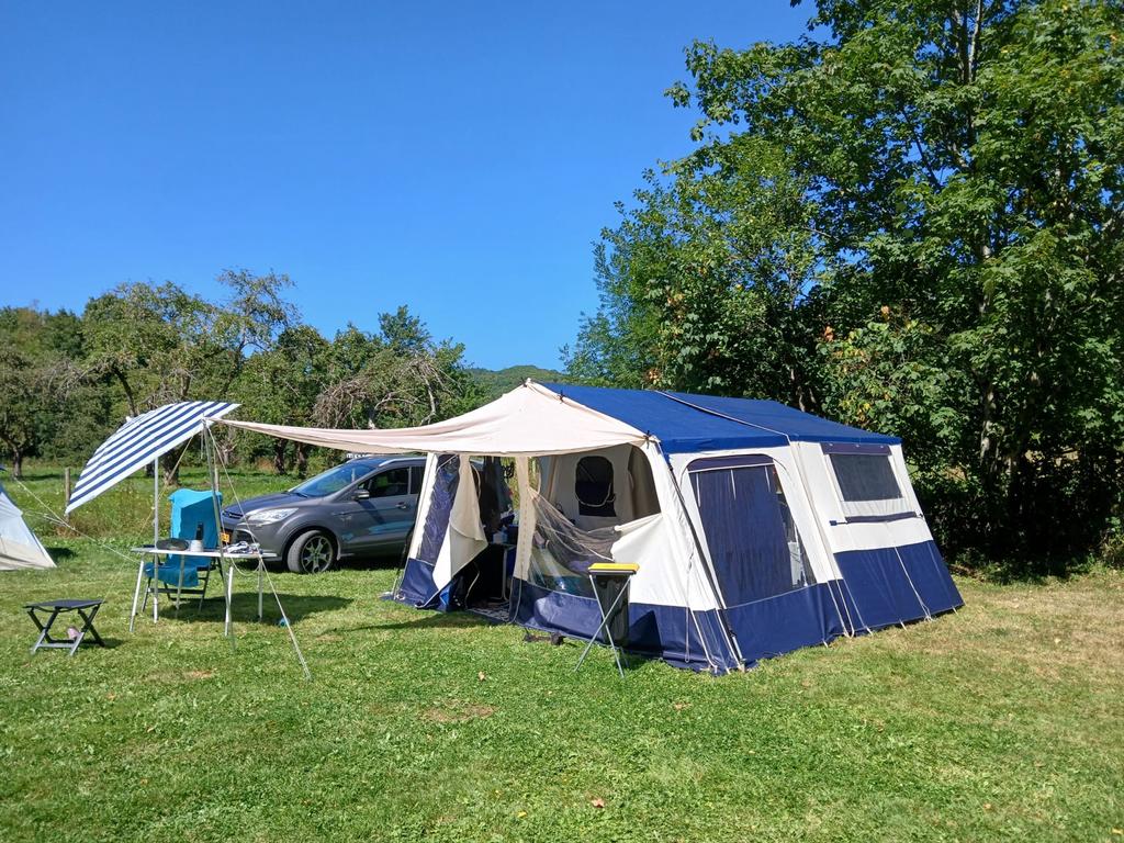Ruime vouwwagen voor 4-6 personen met stalling!!!!!, Caravans en Kamperen, Ophalen, Tot en met 6