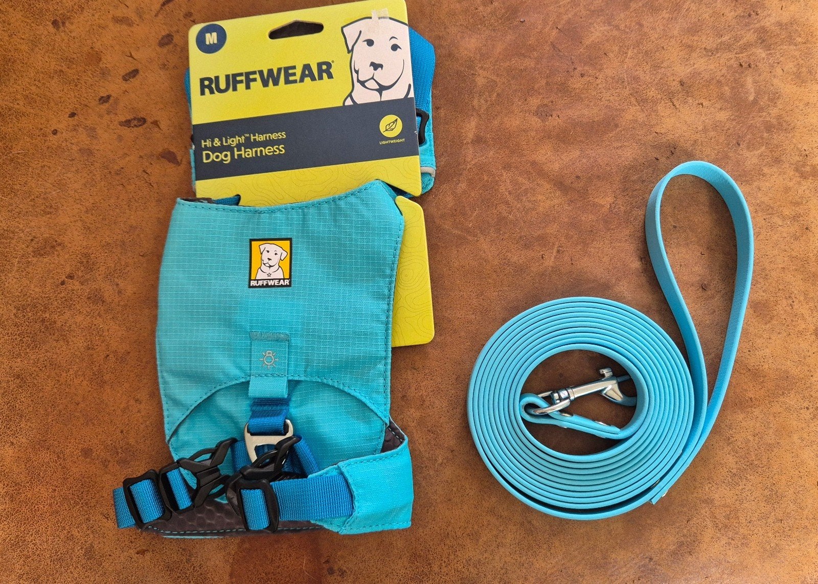 Ruffwear hi and light harness en biothane speurlijn ytuig, Ophalen of Verzenden, Nieuw, Hondenriem